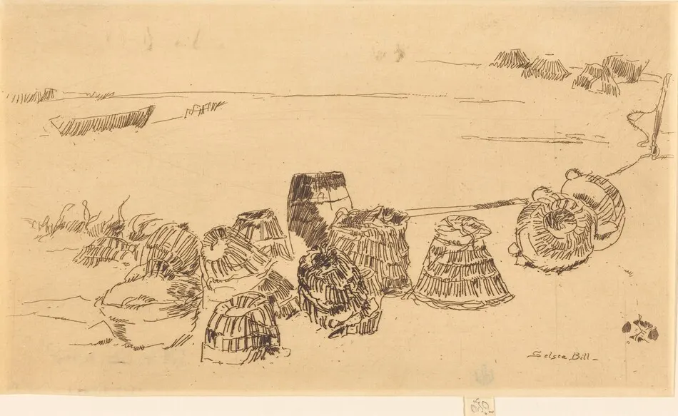 Lobster-Pots by James McNeill Whistler