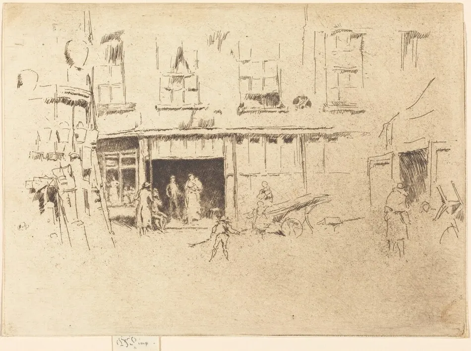 Little Court by James McNeill Whistler