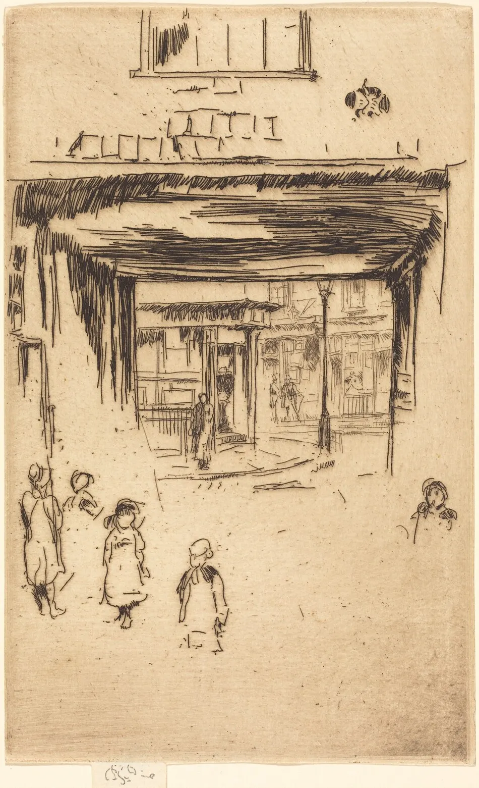 Drury Lane by James McNeill Whistler