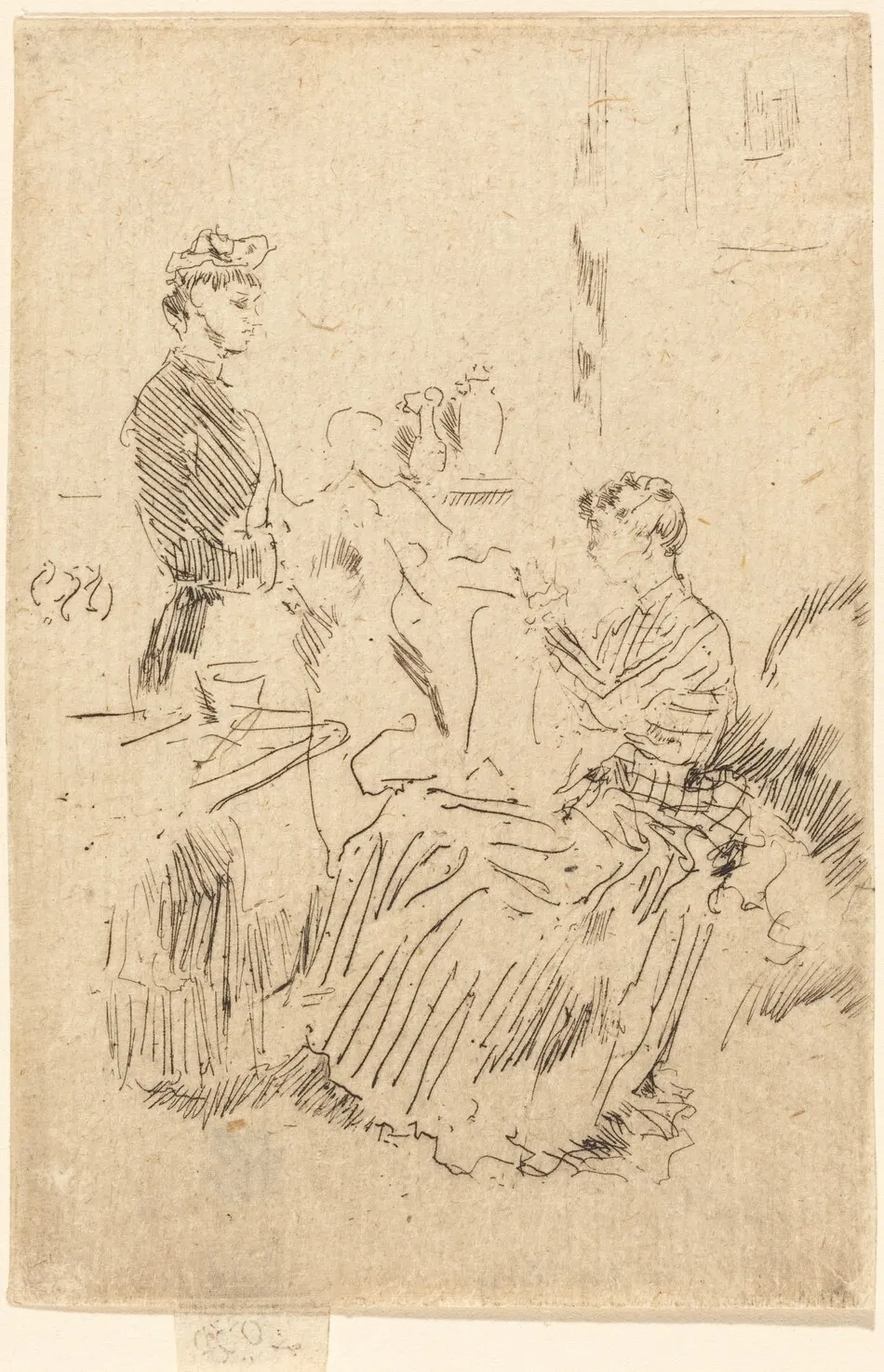 The Seamstress by James McNeill Whistler