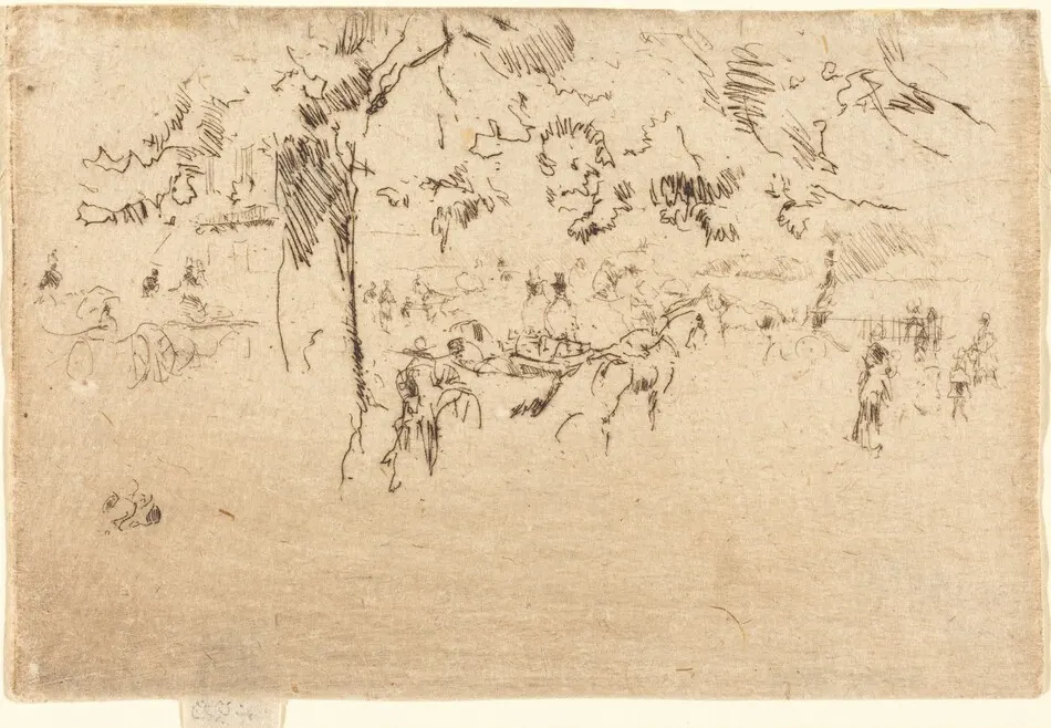 Saint James's Park by James McNeill Whistler
