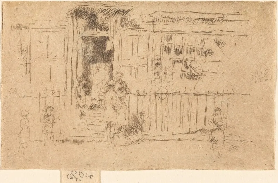Little Steps, Chelsea by James McNeill Whistler