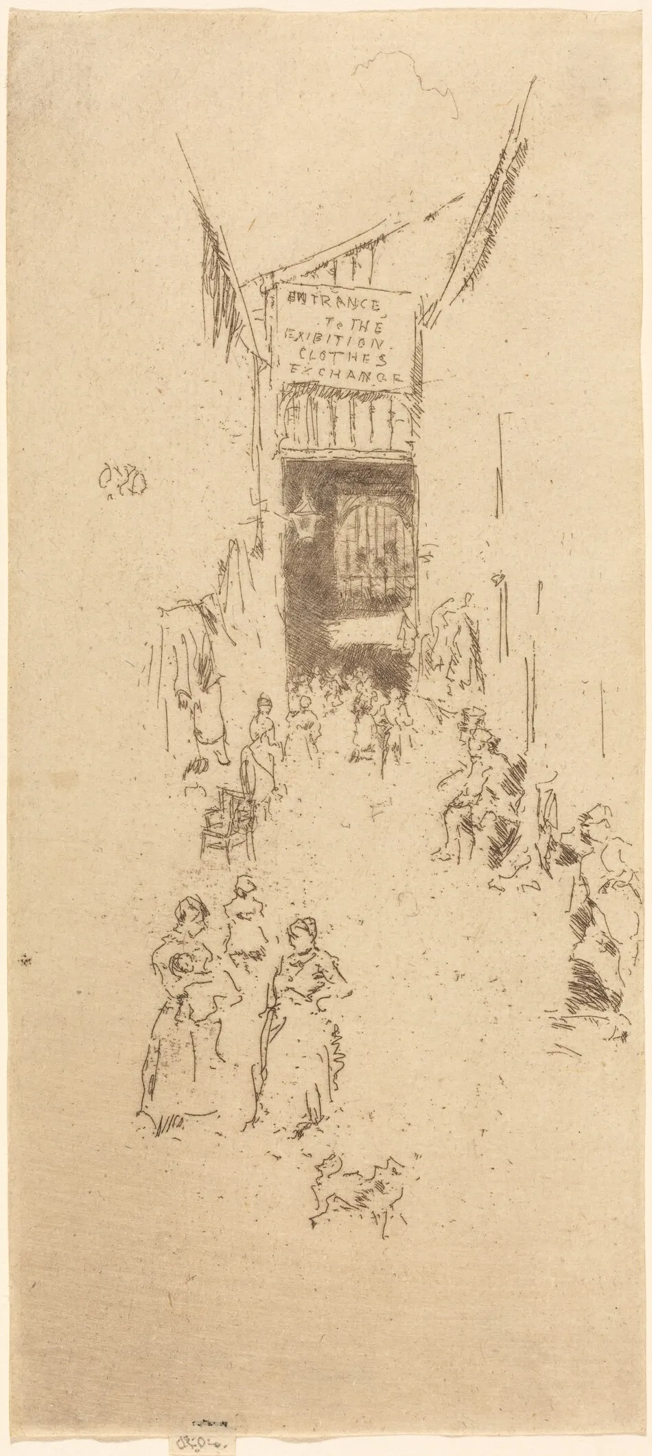 Fleur de Lys Passage by James McNeill Whistler