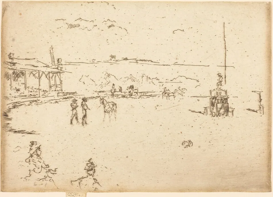 Wild West, Buffalo Bill by James McNeill Whistler