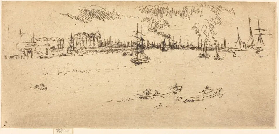 Tilbury by James McNeill Whistler