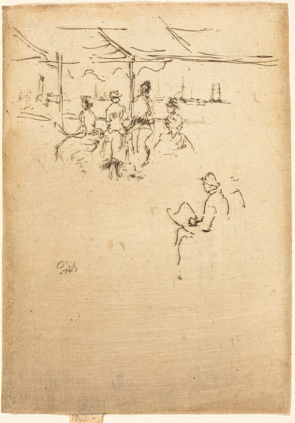 Ryde Pier by James McNeill Whistler