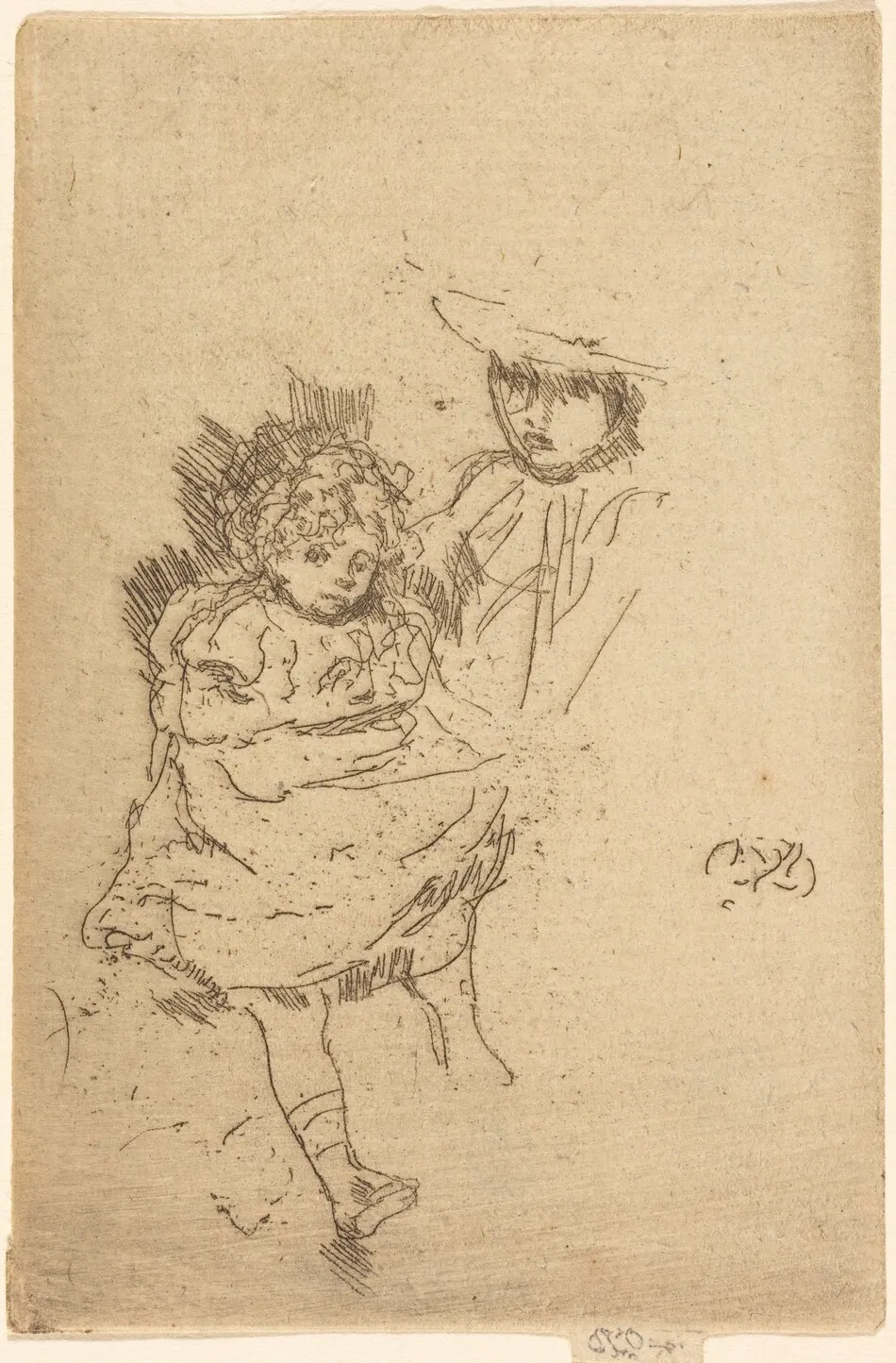 Gipsy Baby by James McNeill Whistler