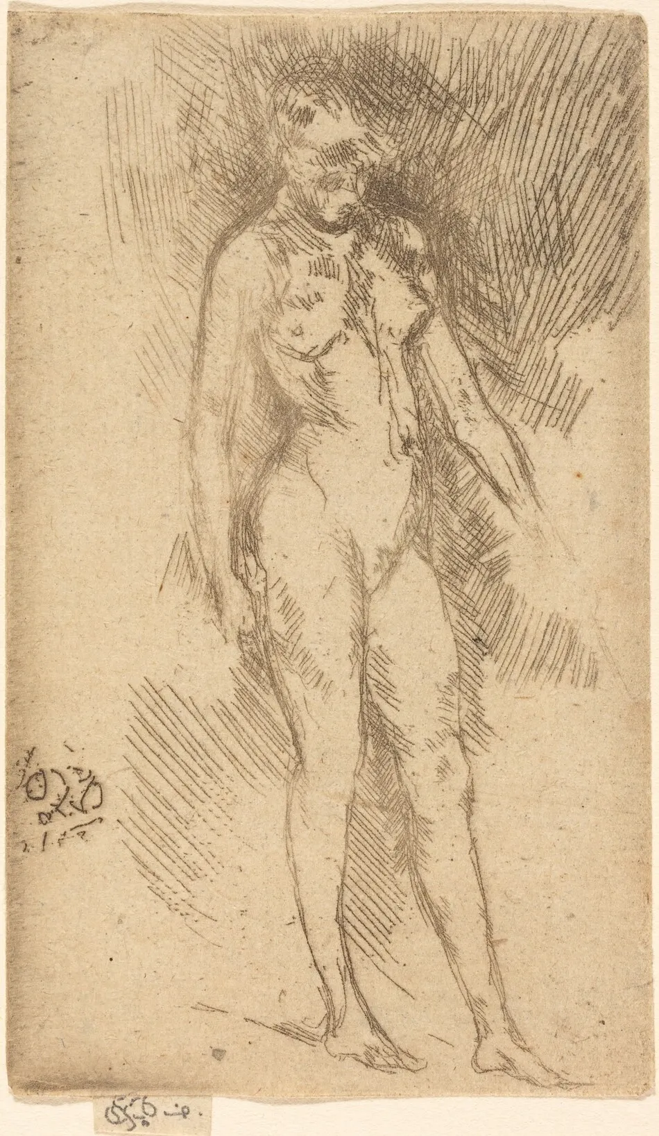 Little Nude Figure by James McNeill Whistler