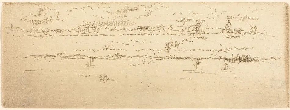 Canal, Ostend by James McNeill Whistler