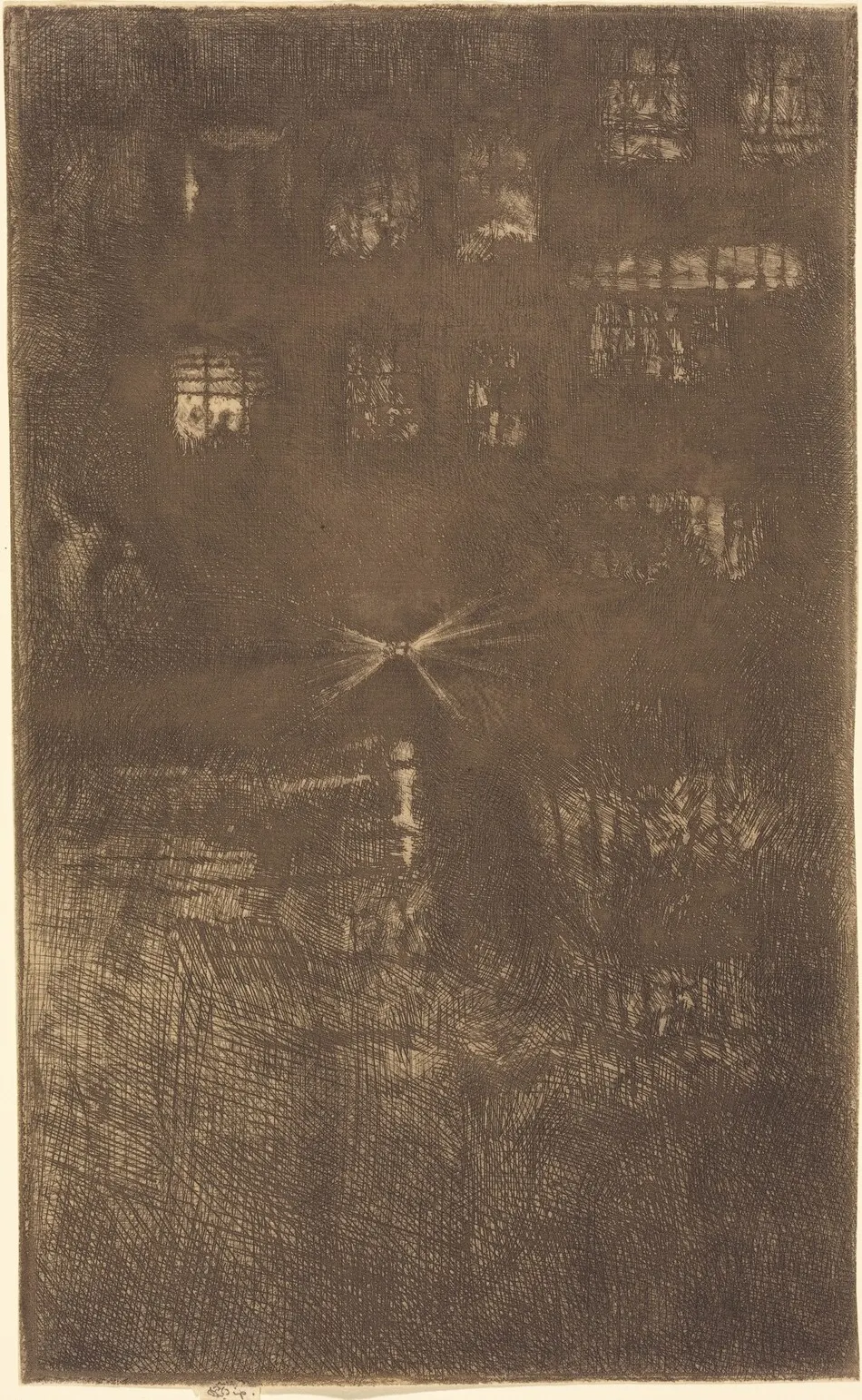 Nocturne: Dance House by James McNeill Whistler