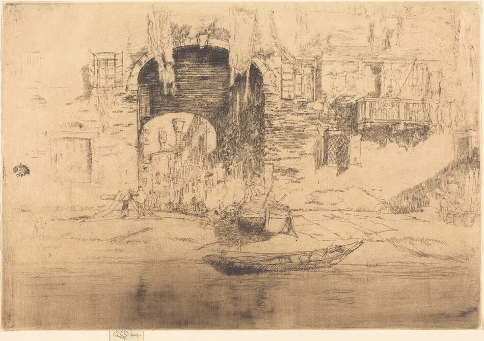 San Biagio by James McNeill Whistler