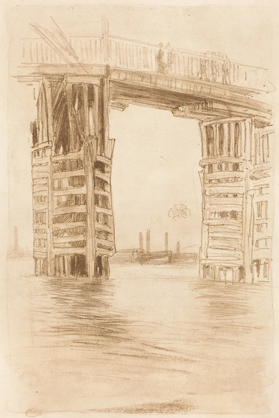 The Tall Bridge by James McNeill Whistler