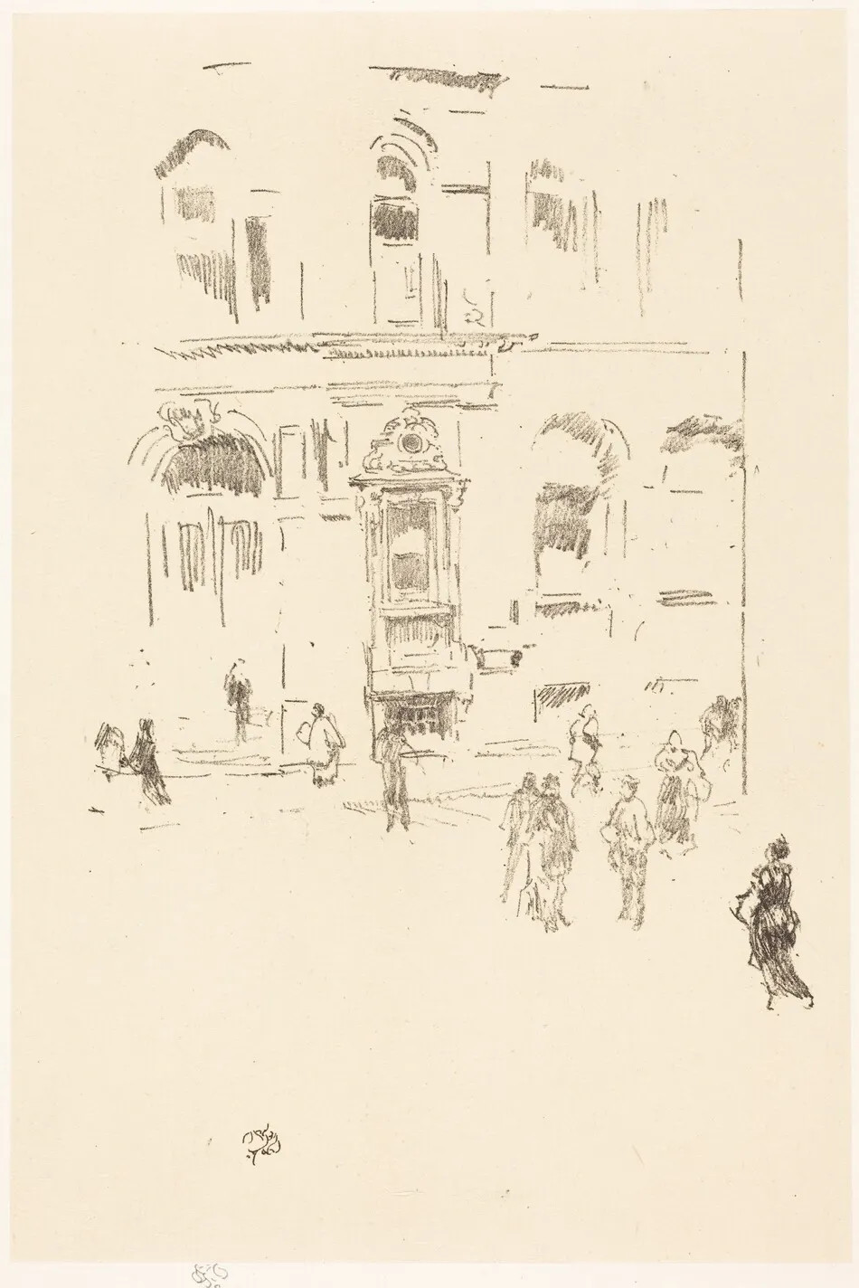 Victoria Club by James McNeill Whistler