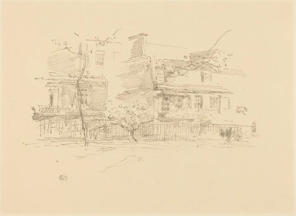 Lindsay Row, Chelsea by James McNeill Whistler