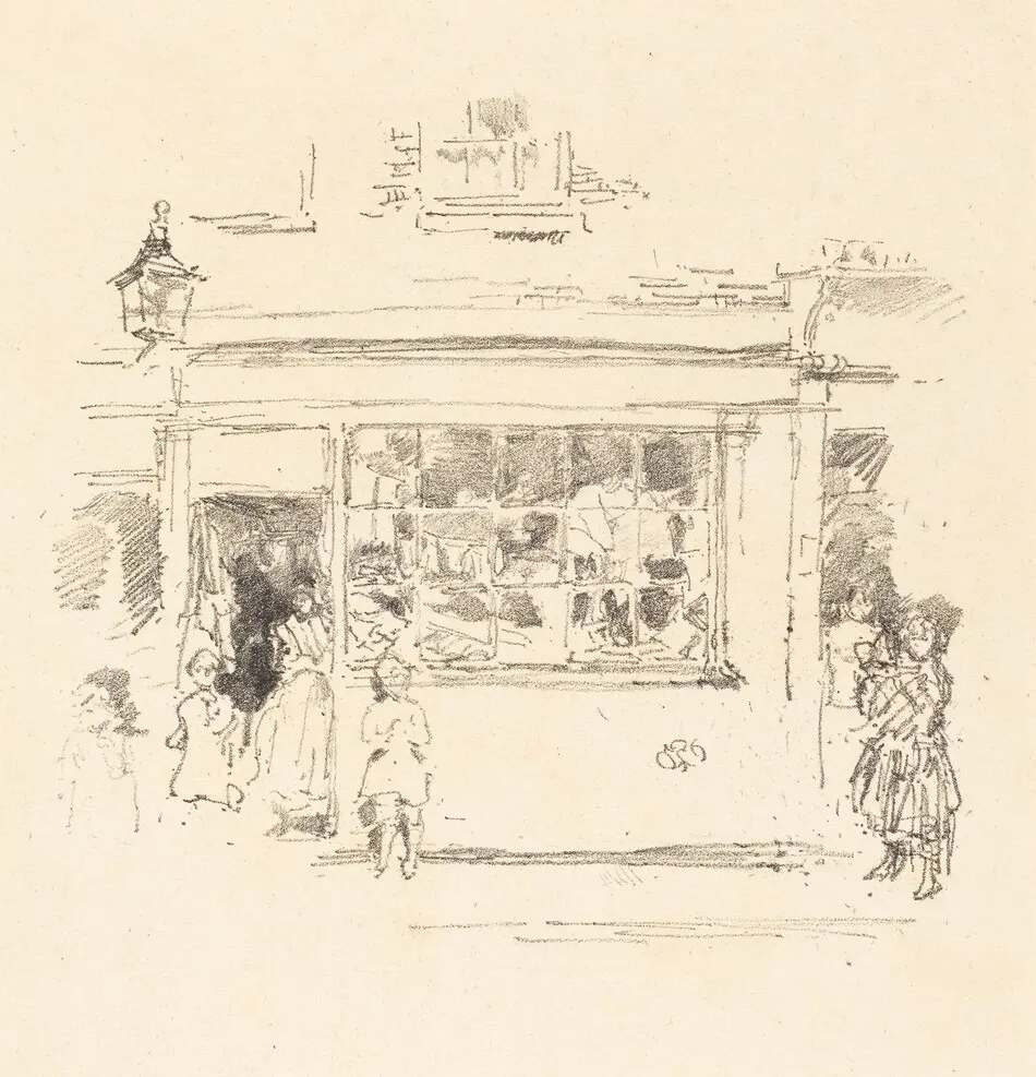 Drury Lane Rags by James McNeill Whistler