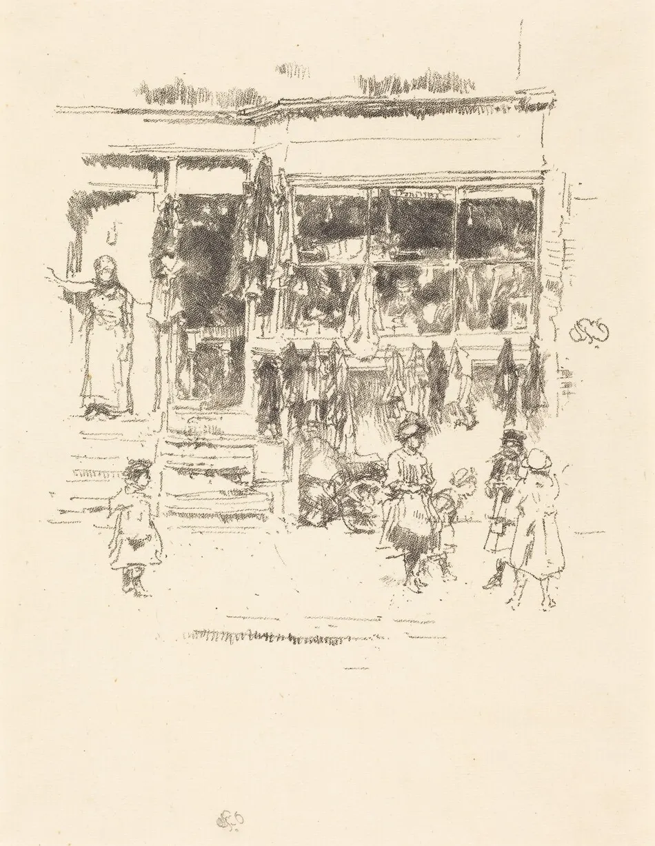Chelsea Rags by James McNeill Whistler