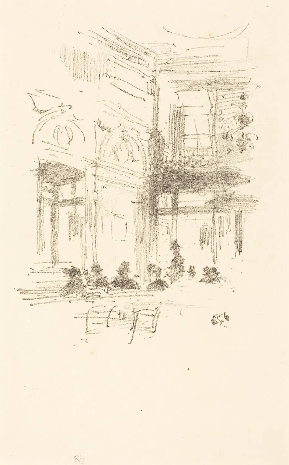 Gatti's by James McNeill Whistler
