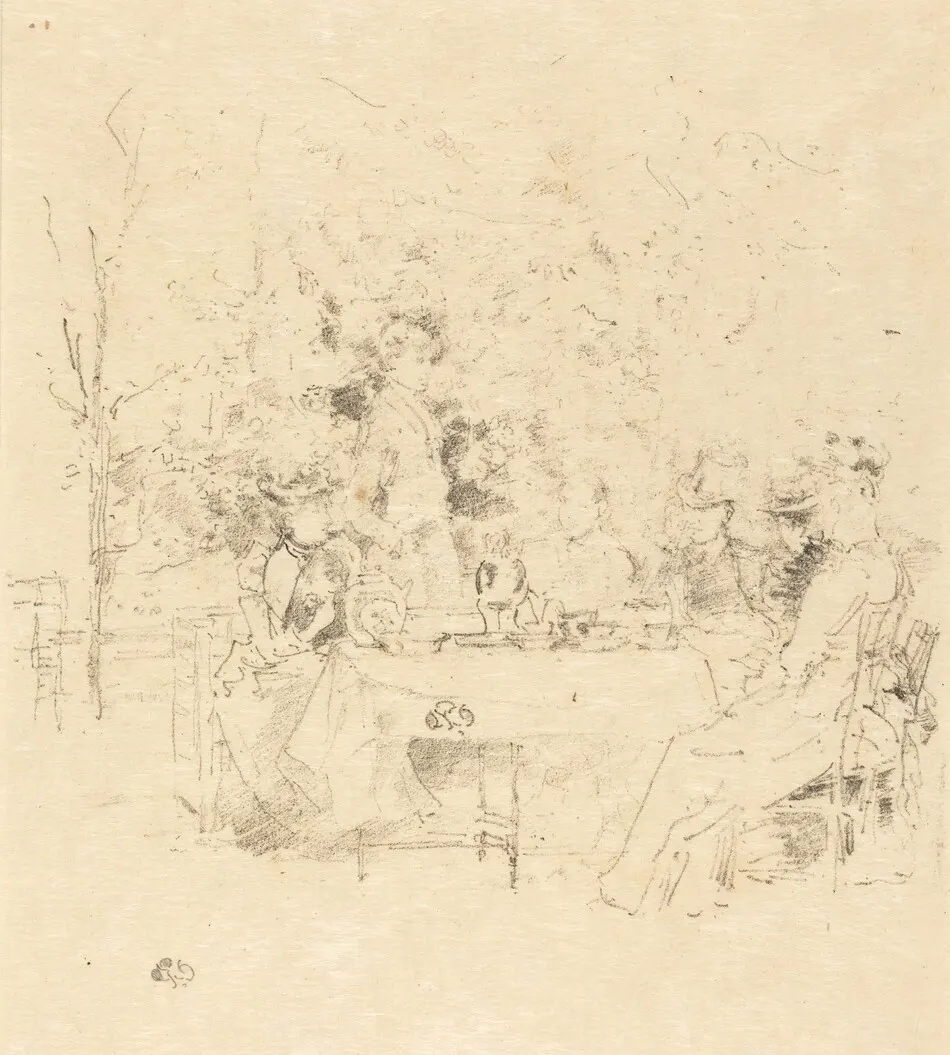 The Garden by James McNeill Whistler