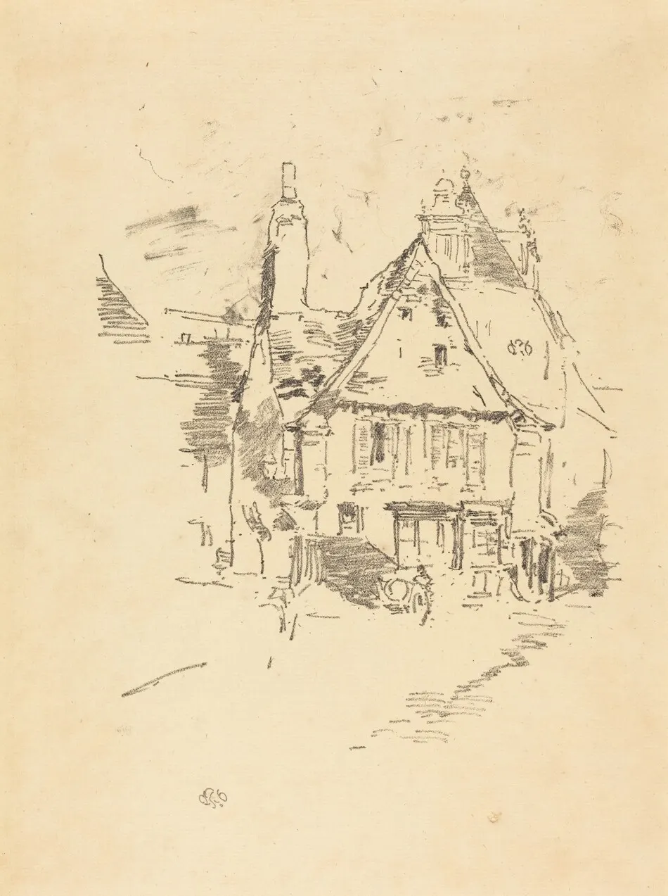 Gabled Roofs by James McNeill Whistler