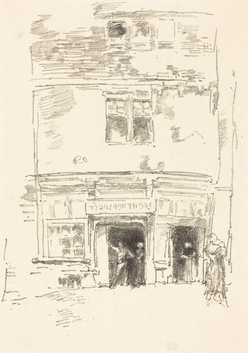 The Clock-Makers, Paimpol by James McNeill Whistler
