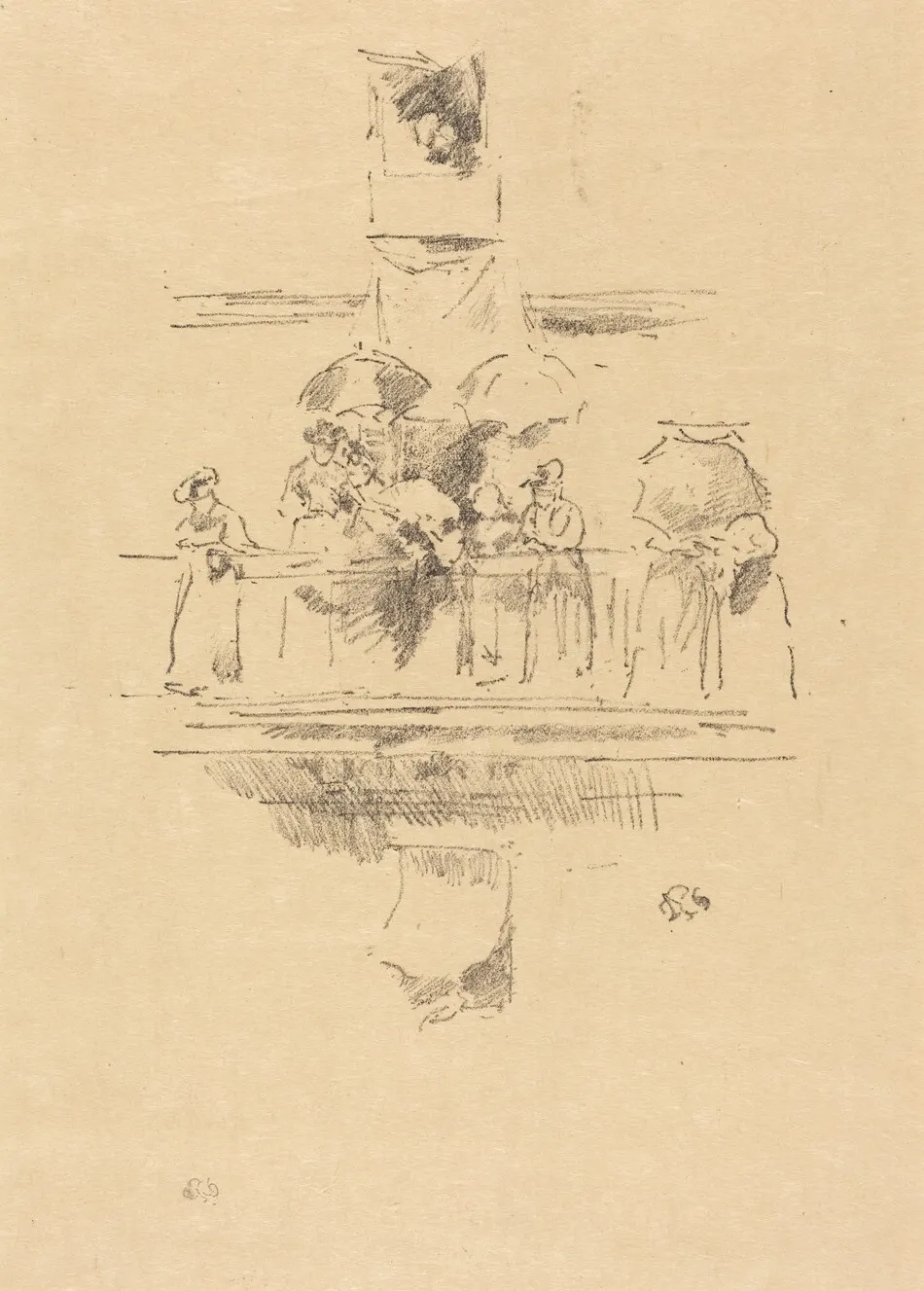 The Little Balcony by James McNeill Whistler