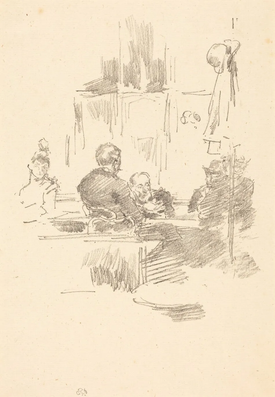 Late Picquet by James McNeill Whistler