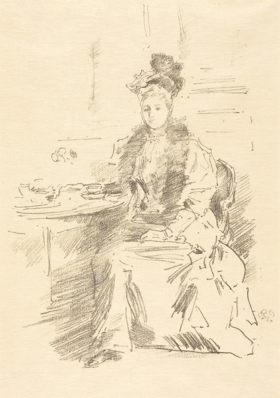La Jolie New Yorkaise by James McNeill Whistler