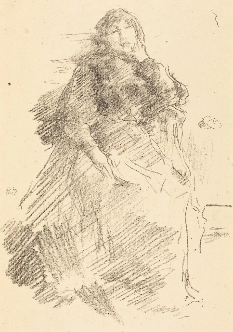 La Belle Dame Paresseuse by James McNeill Whistler
