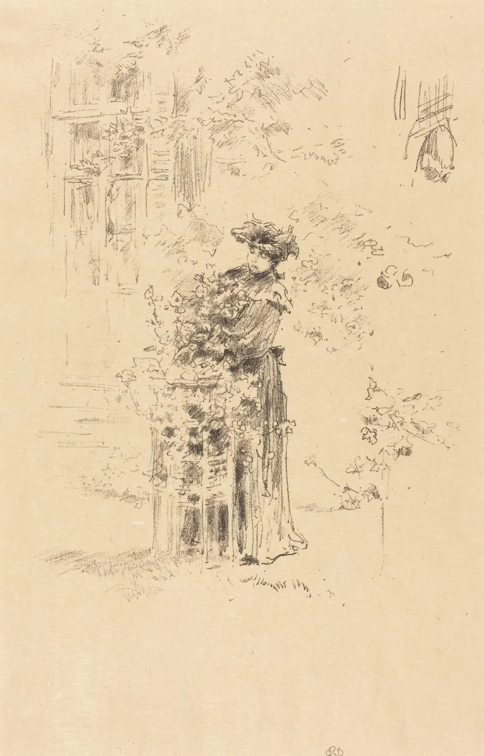 La Belle Jardinière by James McNeill Whistler