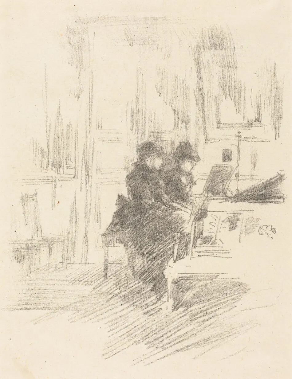 The Duet, No. 2 by James McNeill Whistler