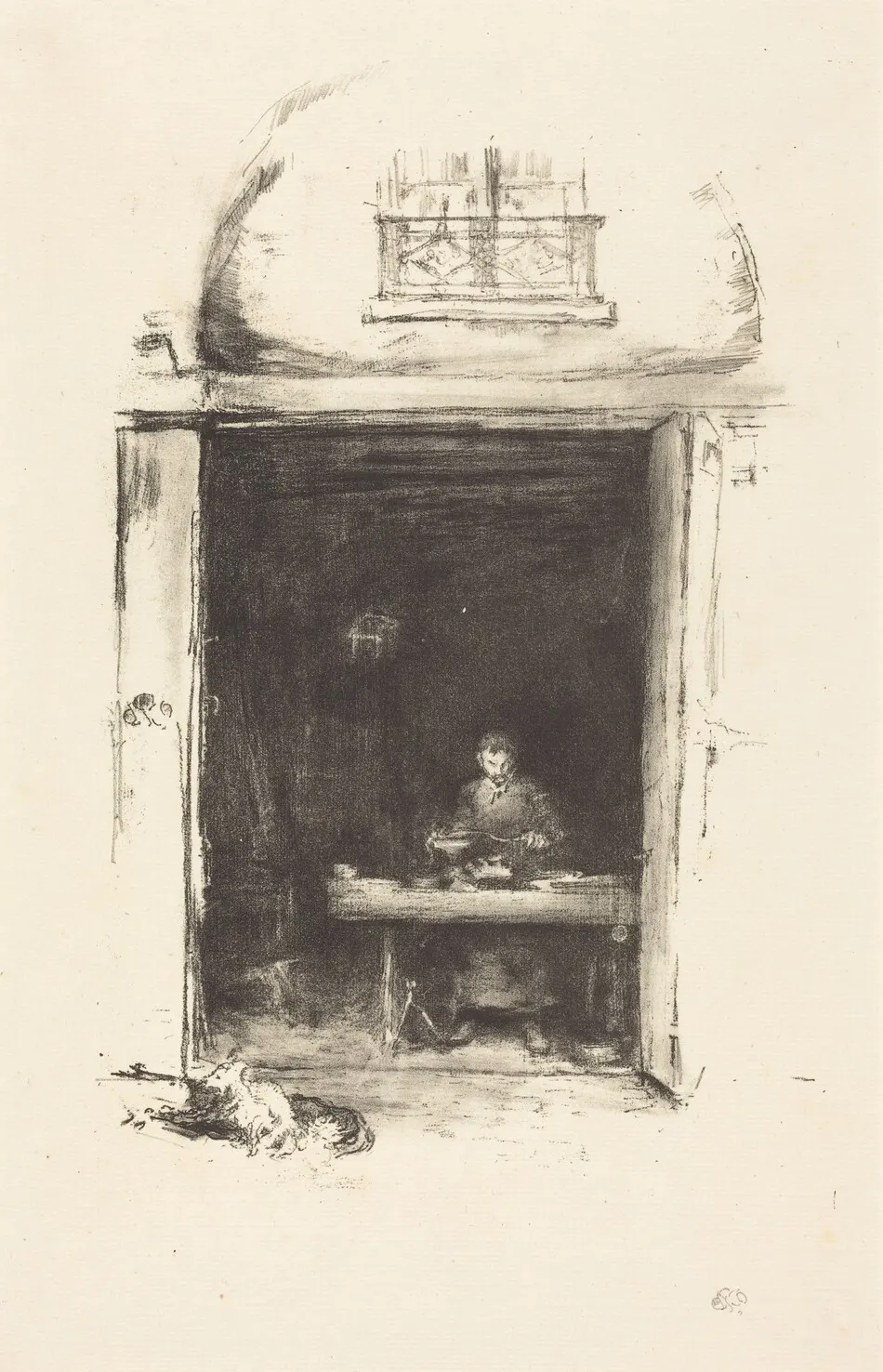 The Smith, Passage du Dragon by James McNeill Whistler