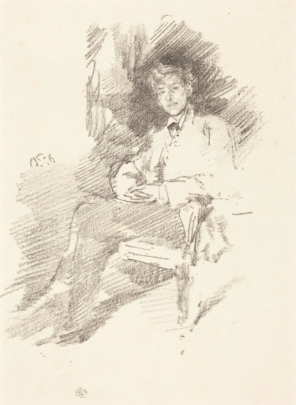 Walter Sickert by James McNeill Whistler