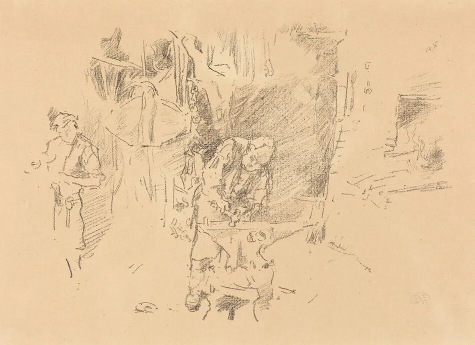 The Sunny Smithy by James McNeill Whistler