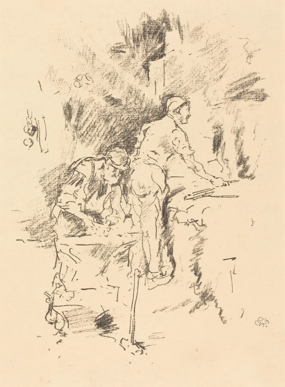 Father and Son by James McNeill Whistler