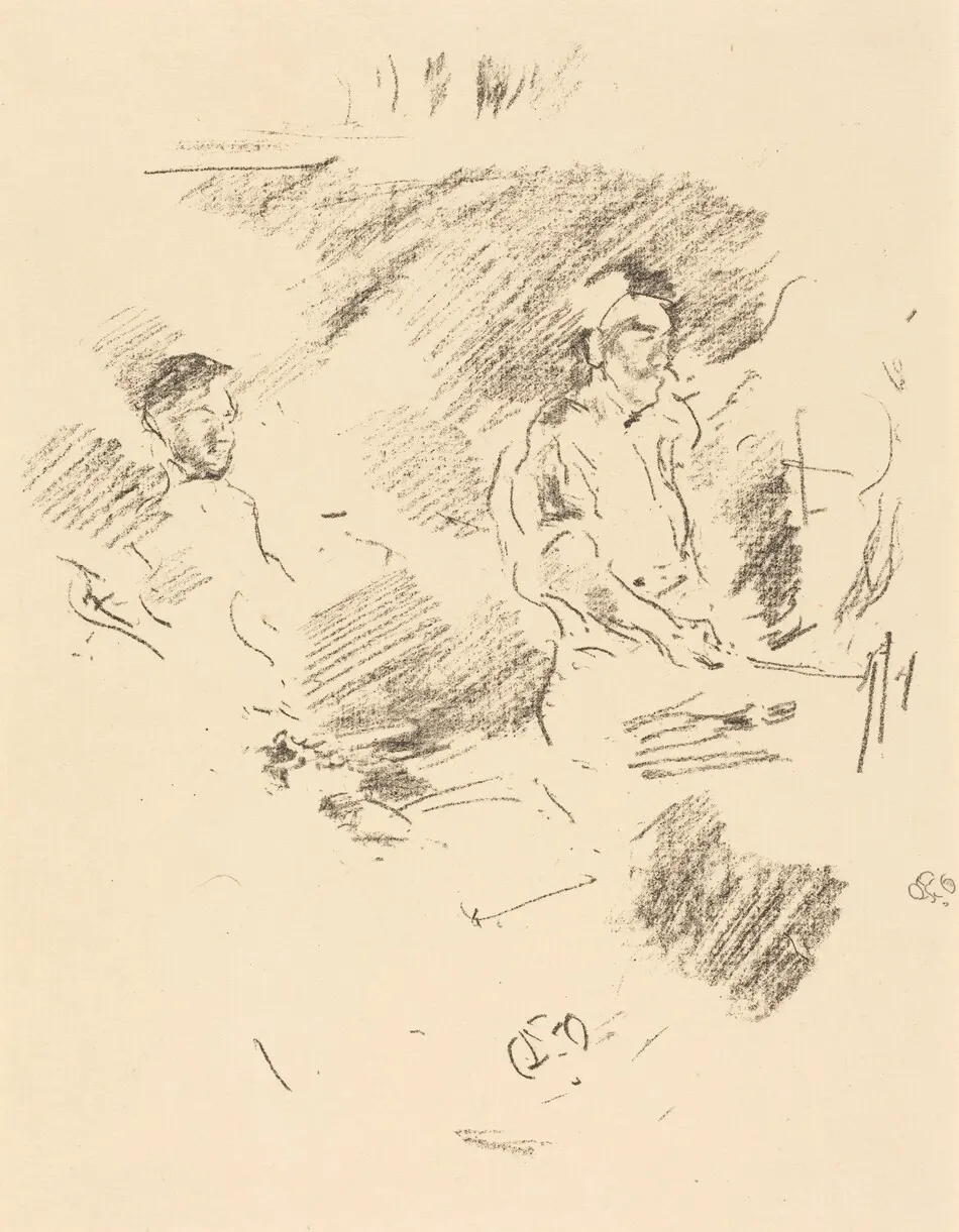 The Strong Arm by James McNeill Whistler