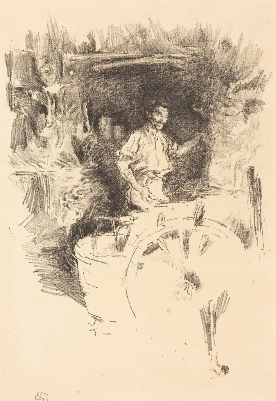The Blacksmith by James McNeill Whistler
