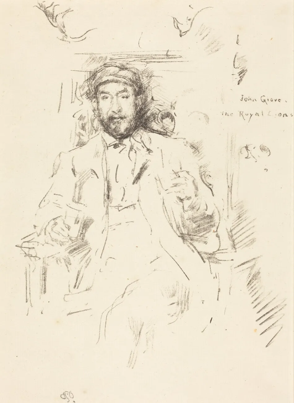 John Grove by James McNeill Whistler