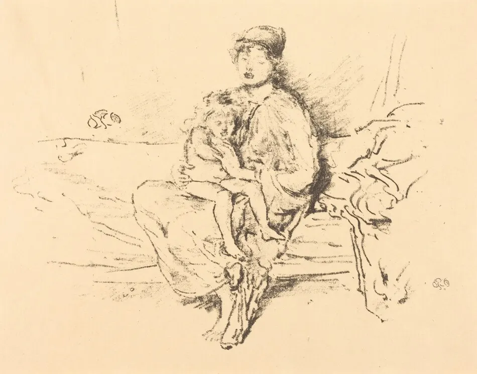 Mother and Child, No. 2 by James McNeill Whistler
