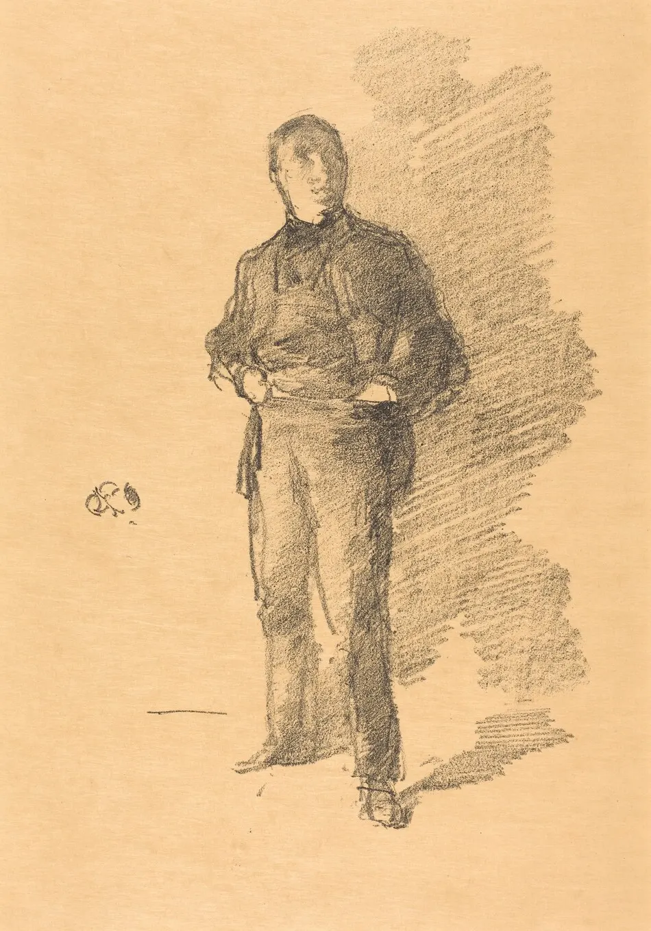 Study No. 1: Mr. Thomas Way by James McNeill Whistler
