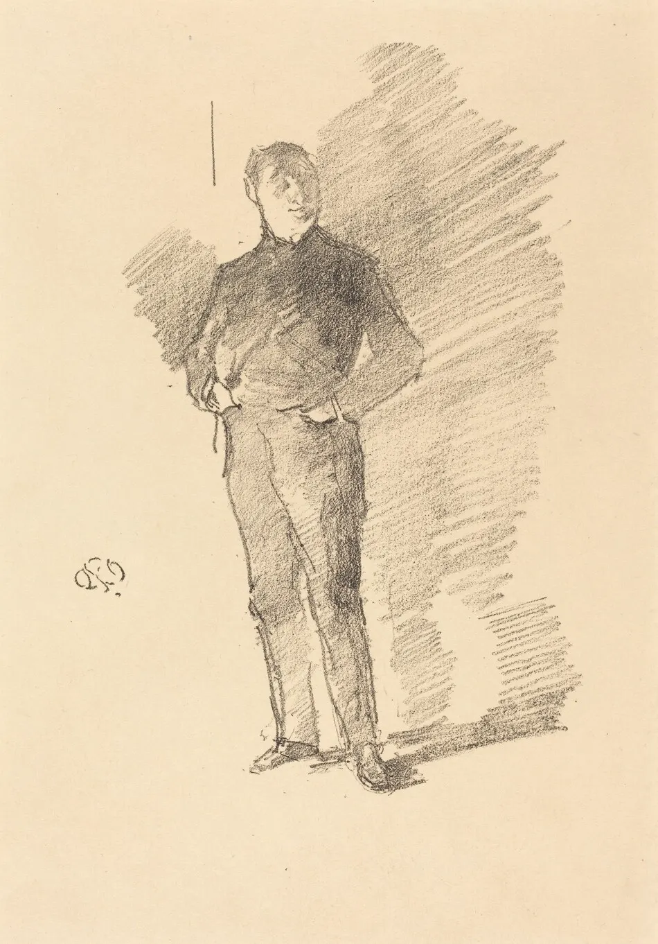 Study No. 2: Mr. Thomas Way by James McNeill Whistler