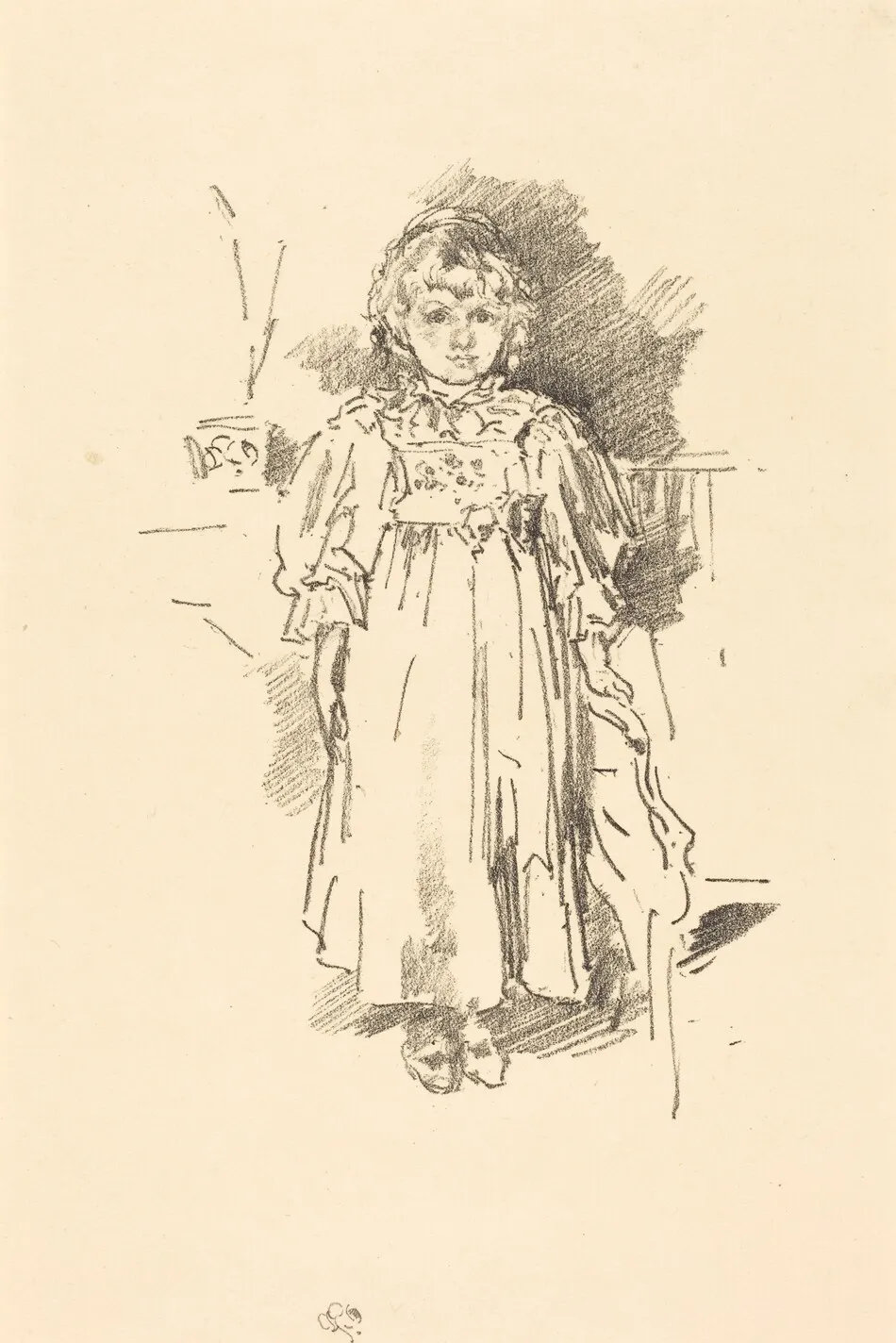 Little Evelyn by James McNeill Whistler