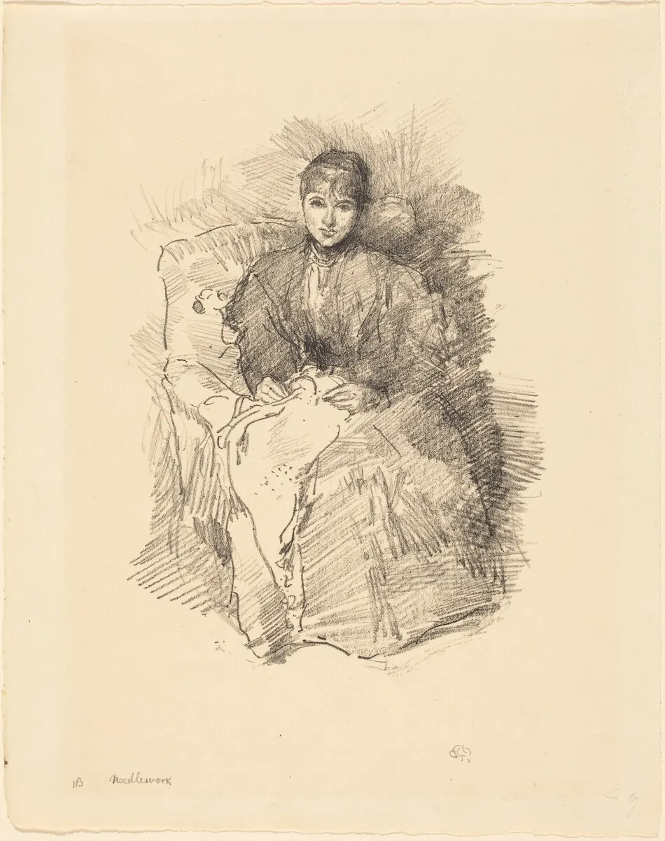 Needlework by James McNeill Whistler