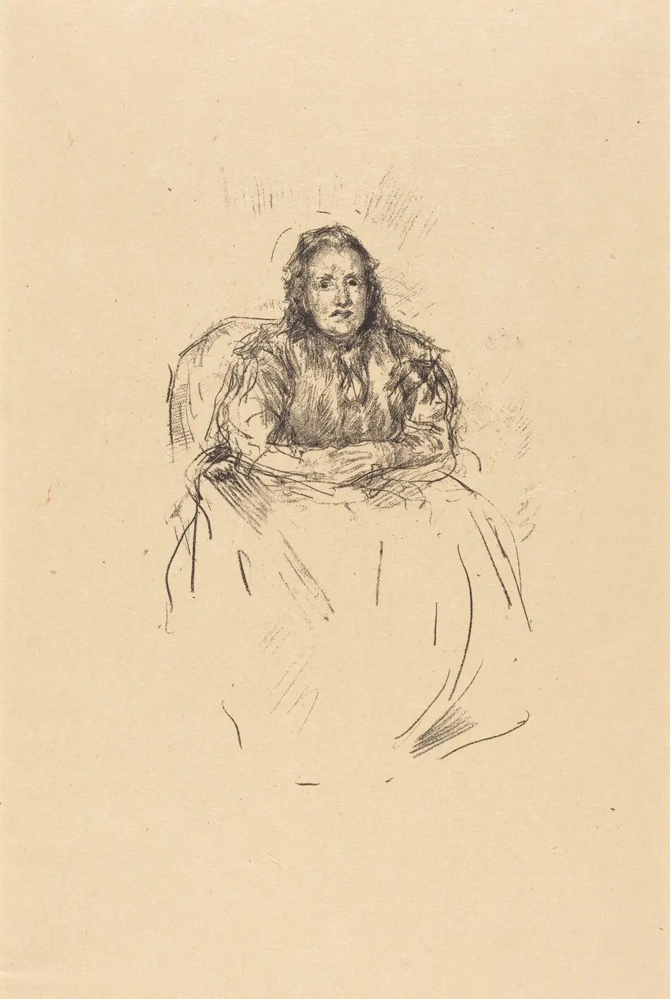 Portrait Study: Mrs. Philip by James McNeill Whistler