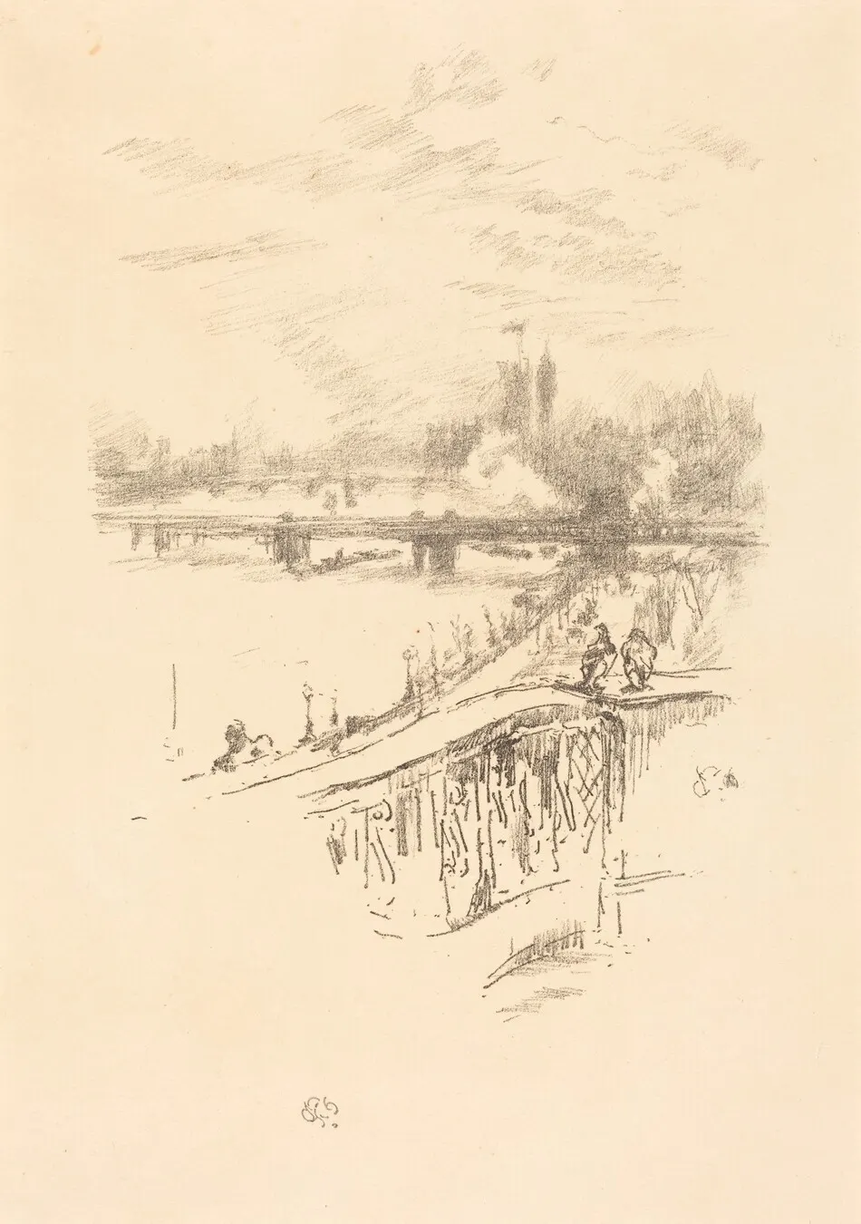 Savoy Pigeons by James McNeill Whistler