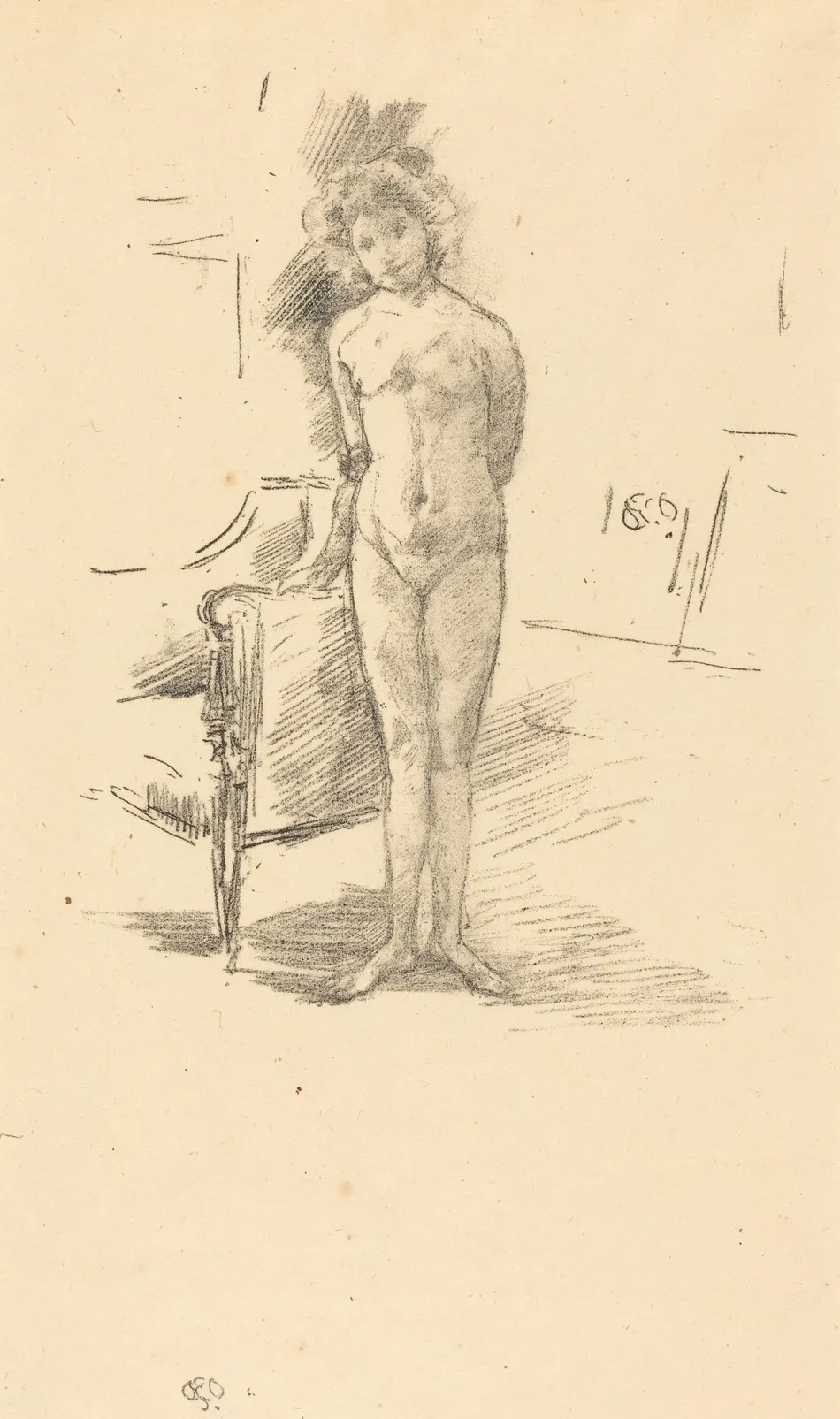 Little London Model by James McNeill Whistler