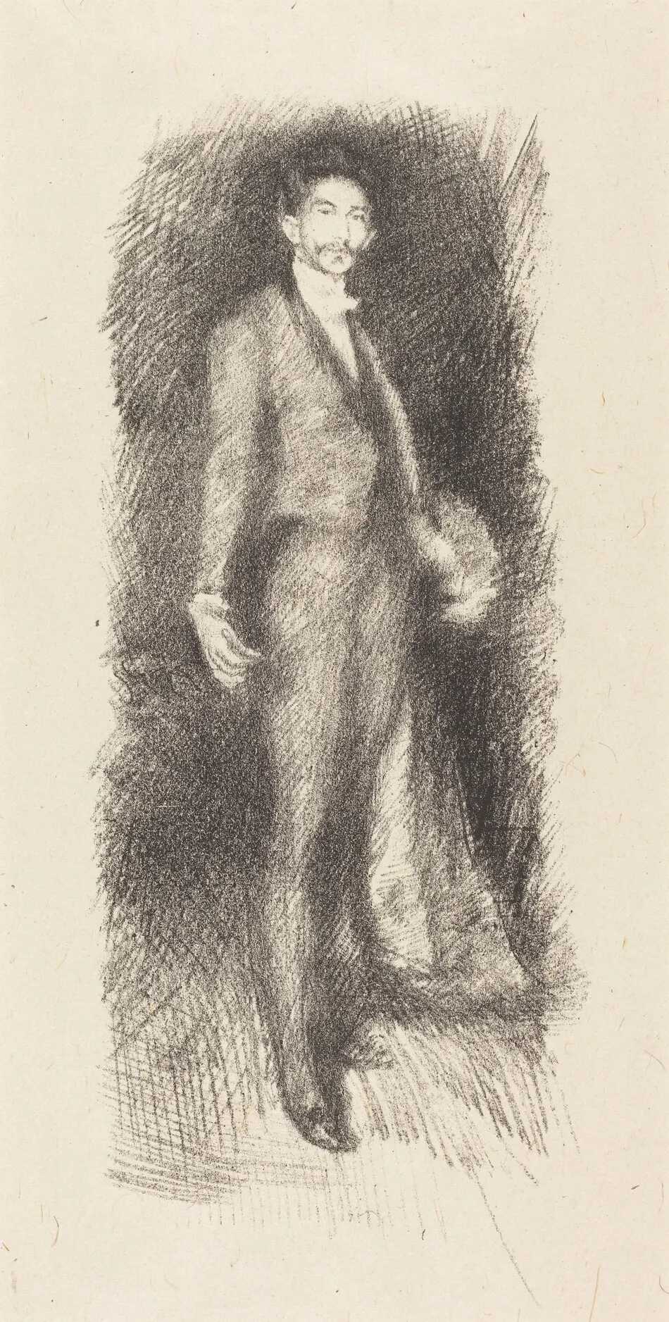 Count Robert de Montesquiou, No. 2 by James McNeill Whistler