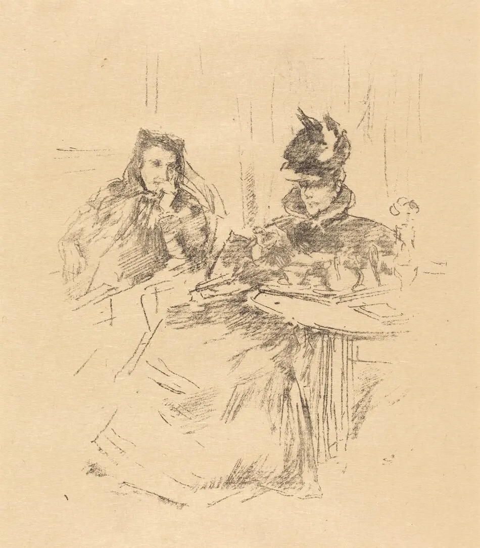 Afternoon Tea by James McNeill Whistler