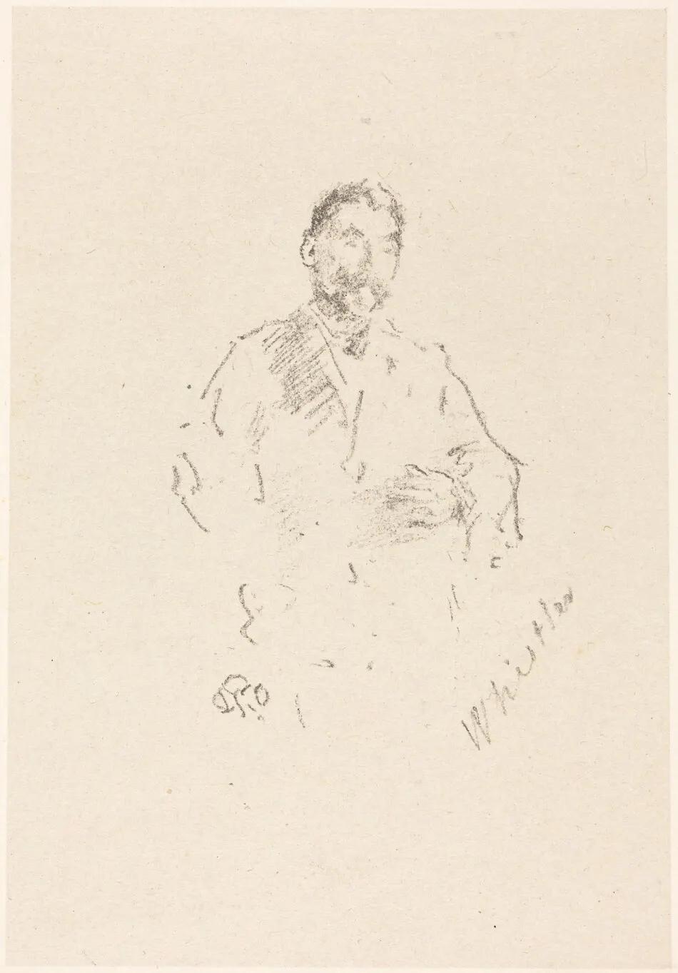 Stéphane Mallarmé, No. 2 by James McNeill Whistler