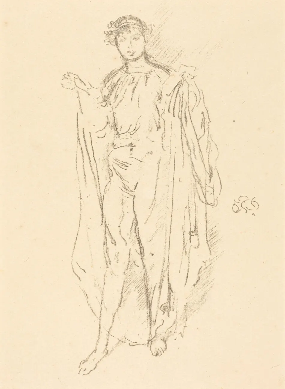 The Girl by James McNeill Whistler