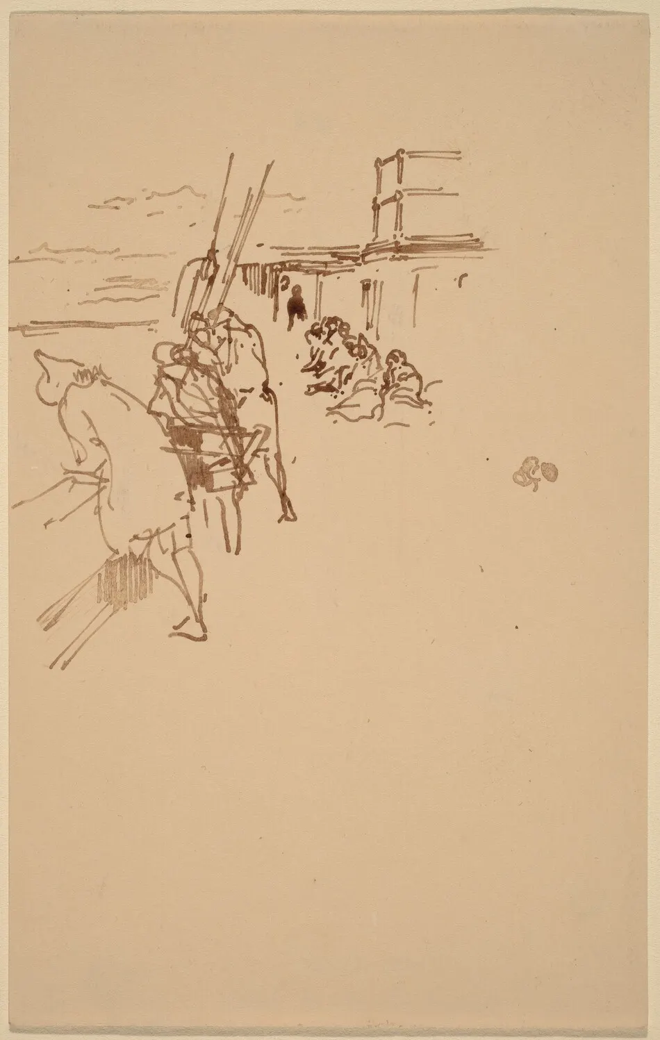 At Sea by James McNeill Whistler